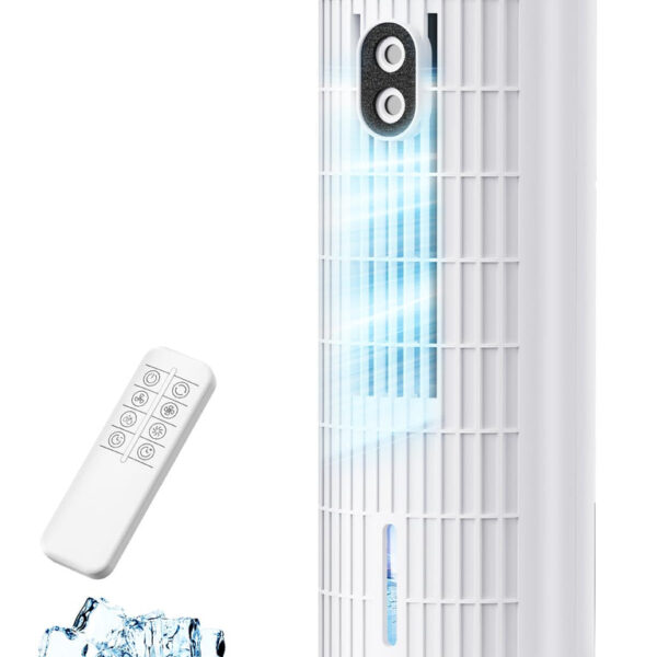 4-in-1 Portable Air Cooler with Remote Control, Mist Function & Timer
