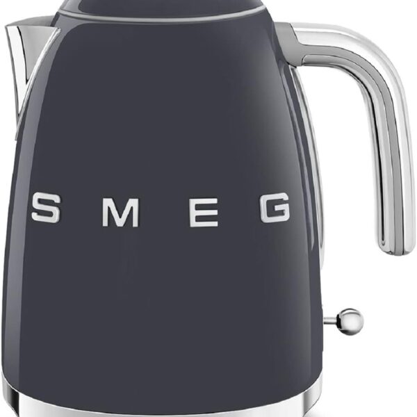50's Style Jug Kettle 1.7L 3000W Soft Opening 360 Swivel Base Slate Grey