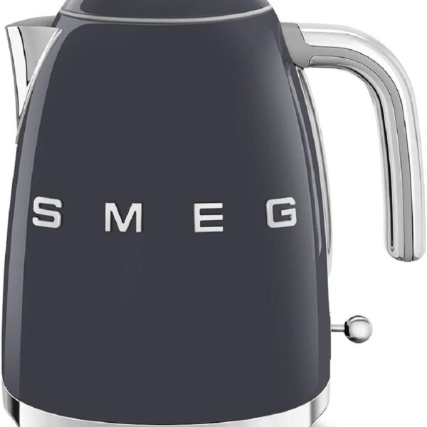 50's Style Jug Kettle 1.7L 3000W Soft Opening 360 Swivel Base Slate Grey