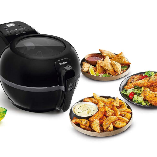 Air Fryer 1.2kg Capacity 1550W 6 People Low Oil Automatic Scoop Black