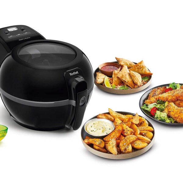 Air Fryer 1.2kg Capacity 1550W 6 People Low Oil Automatic Scoop Black