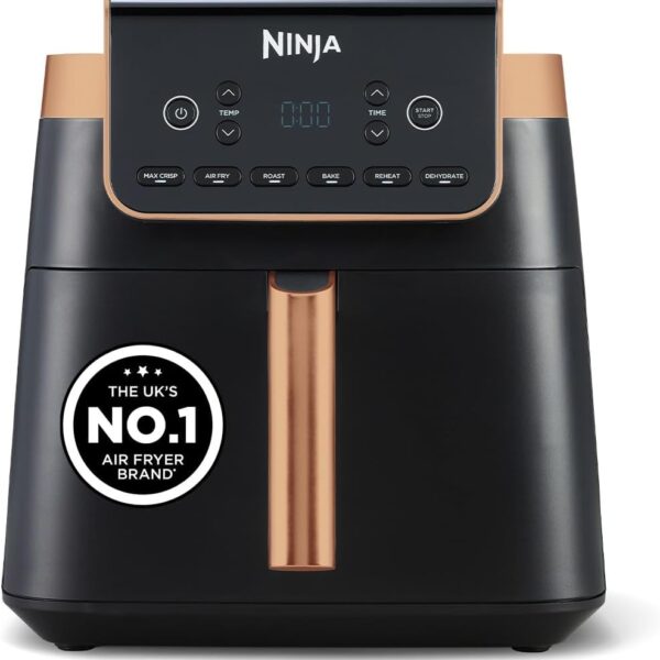 Air Fryer 6.2L 2000W 6 Functions Black/Copper