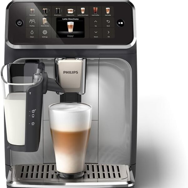 Bean To Cup Coffee Machine 12 Varieties Lattego Milk Frother Ceramic Grinder Black