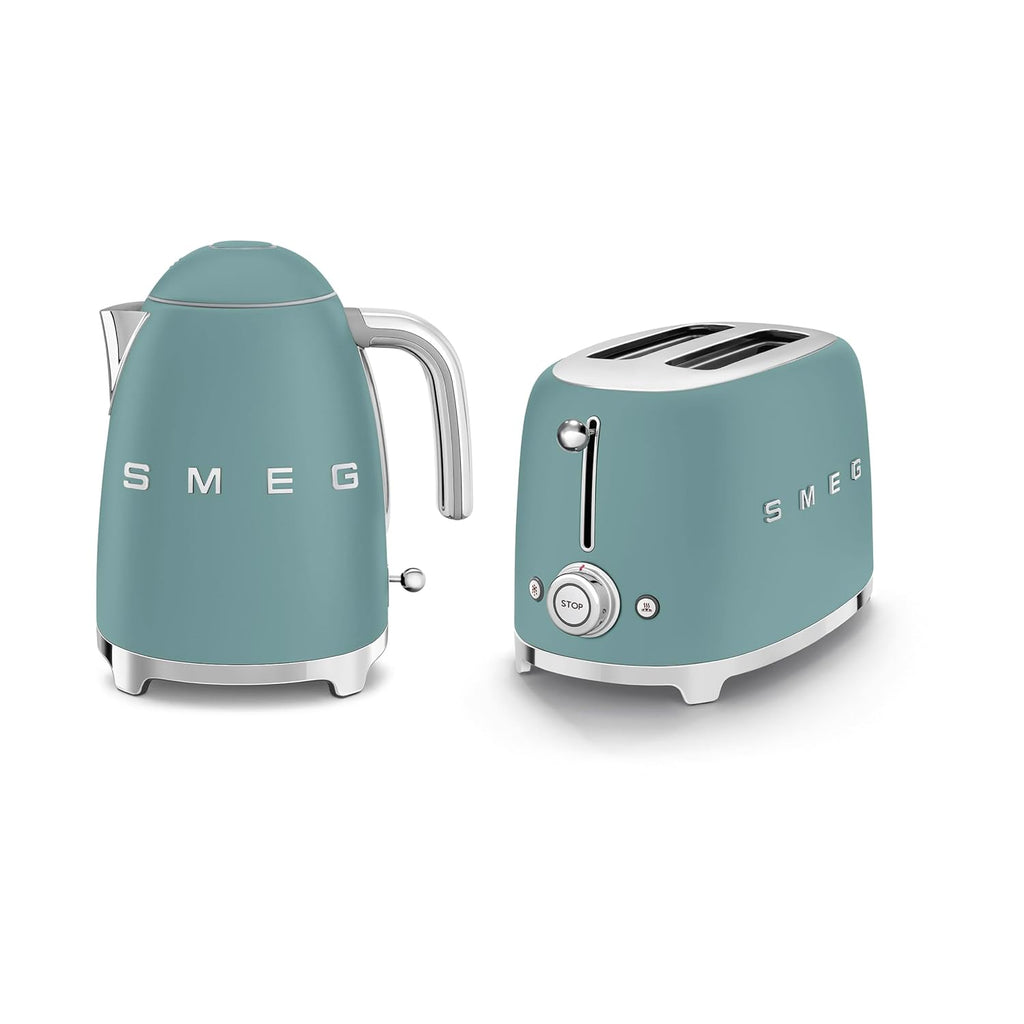 Breakfast Set 1.7L Kettle And 2 Slice Toaster Emerald Green Breakfast Set 1.7L Kettle And 2 Slice Toaster Emerald Green