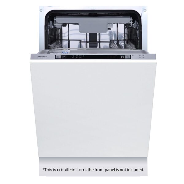 Built-In Dishwasher 10 Place Settings 7 Programs White 30 Min Quick Wash