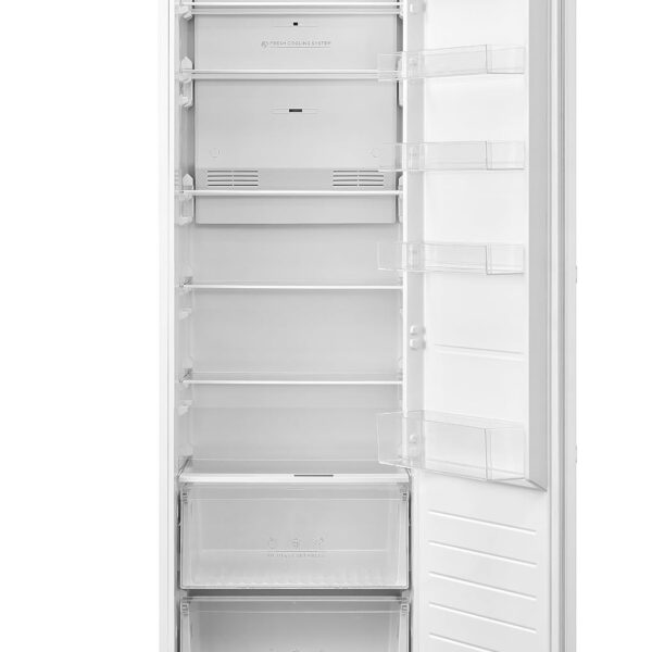 Built-In Larder Fridge 304L Adjustable Thermostat White Reversible Door
