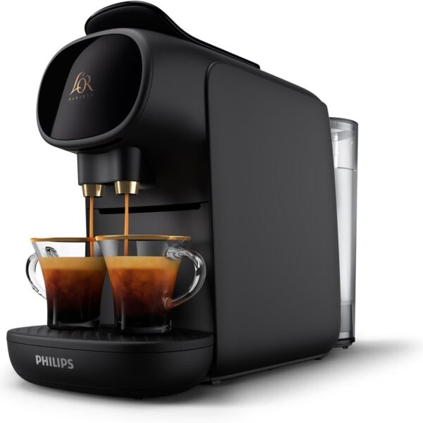 Capsule Coffee Machine Double Shot 19 Bar 1.4L Black