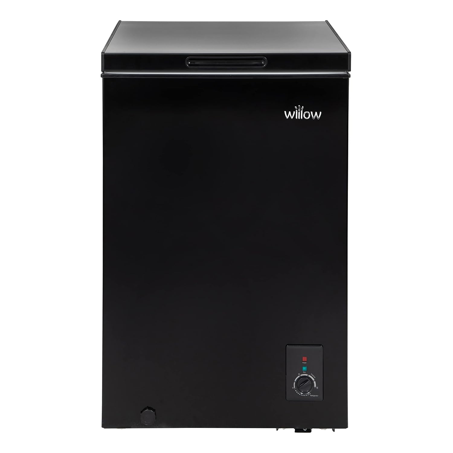 Chest Freezer 99L Removable Basket Adjustable Thermostat Black Chest Freezer 99L Removable Basket Adjustable Thermostat Black