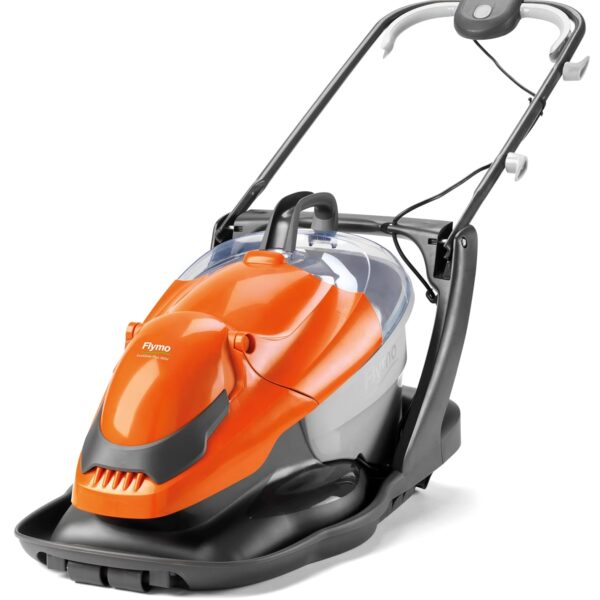 Corded Electric Hover Lawn Mower 1800W 36cm 26L 4 Heights Orange Grey