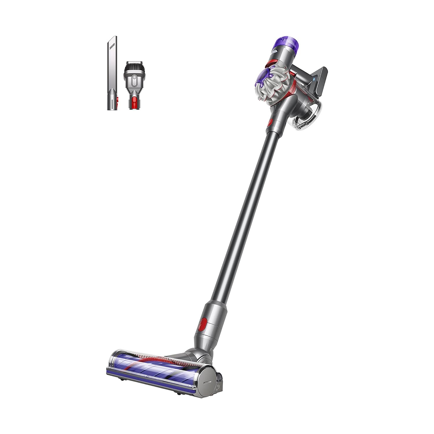 Cordless Stick Vacuum Cleaner 130 AW 40 Min Runtime Silver/Nickel Cordless Stick Vacuum Cleaner 130 AW 40 Min Runtime Silver/Nickel