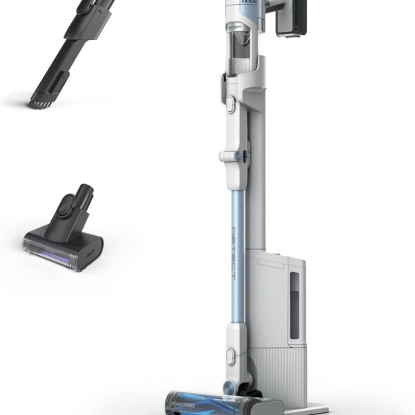 Cordless Stick Vacuum Cleaner 60 Mins Auto-Empty System Anti Hair Wrap Cloudy Blue