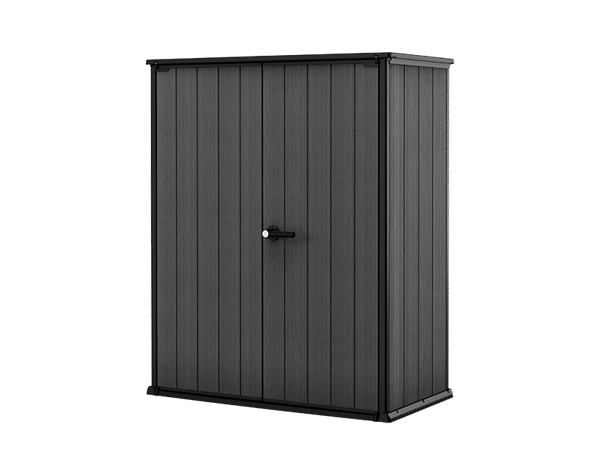Cortina Alto 1400L Storage Cabinet - Grey