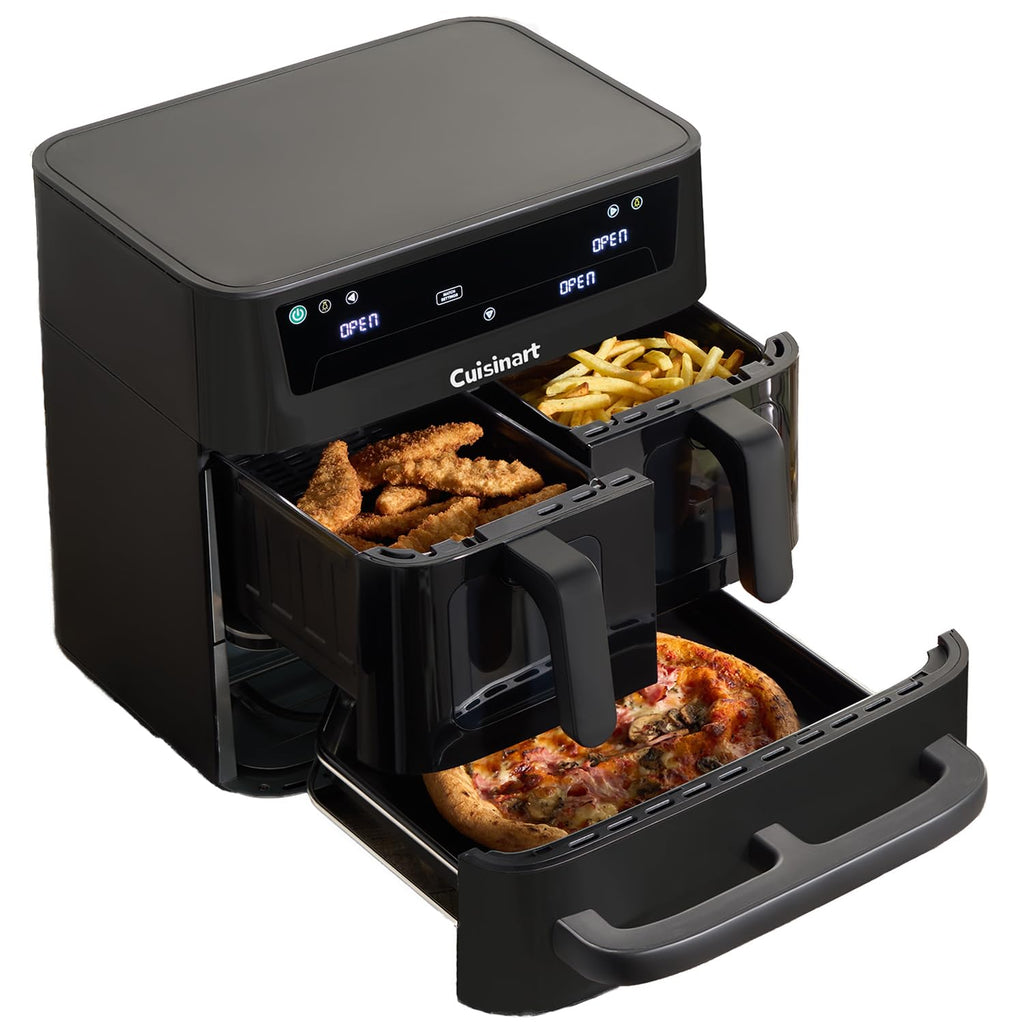 Cuisinart Tri Zone 13.6L Air Fryer & Oven | PFAS-Free | XXXL capacity | 3 Independent Cooking Zones Cuisinart Tri Zone 13.6L Air Fryer & Oven | PFAS-Free | XXXL capacity | 3 Independent Cooking Zones
