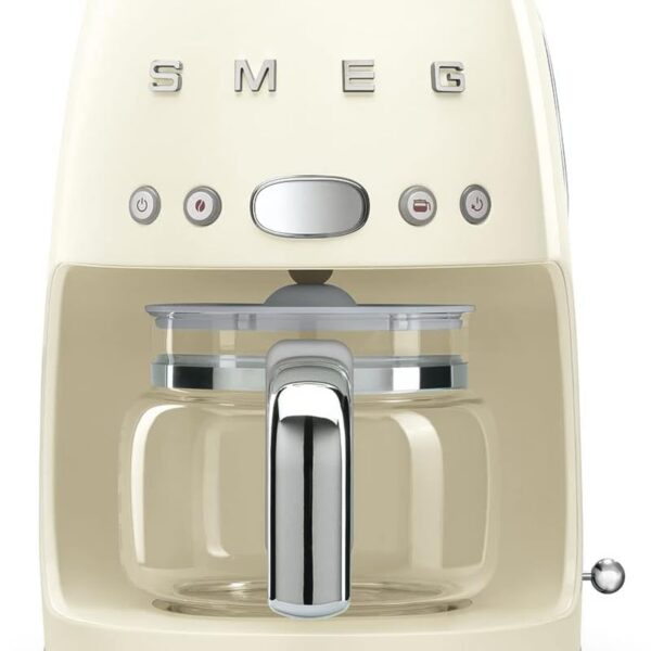 Drip Coffee Machine 1.4L 1050W 10 Cup Auto-Start Cream