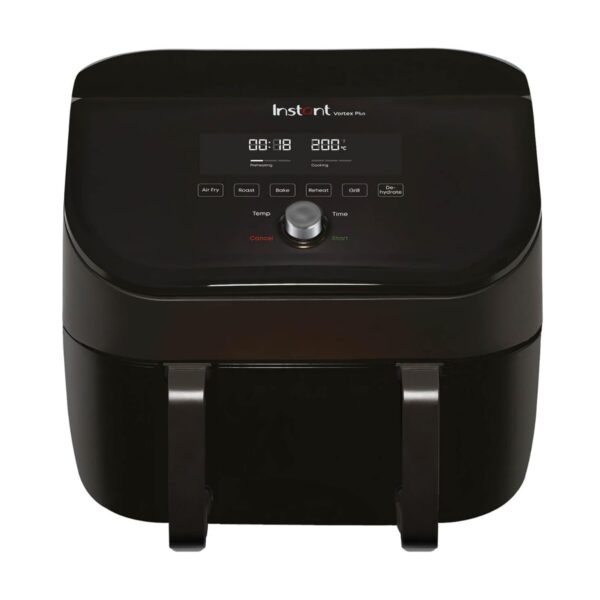 Dual Zone Air Fryer 8.5L 8-in-1 With Sync Cook Black