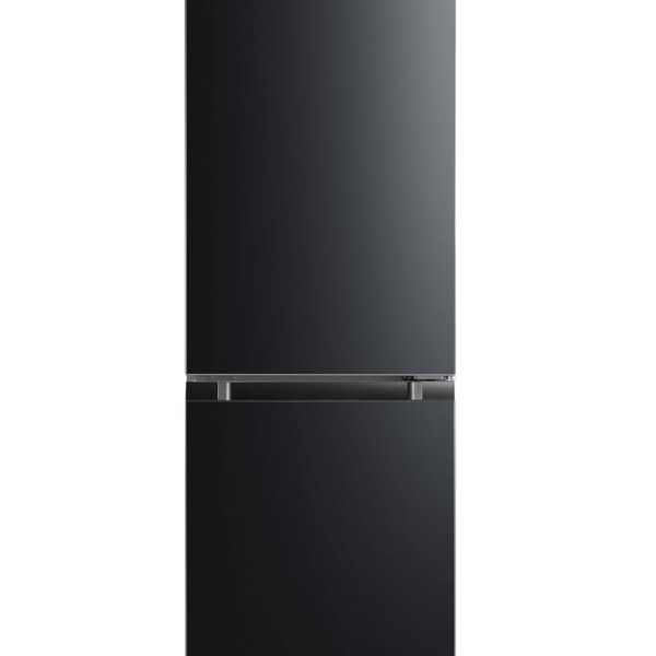 Freestanding Fridge Freezer 174L Low Frost Adjustable Thermostat LED Black