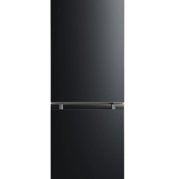 Freestanding Fridge Freezer 174L Low Frost Adjustable Thermostat LED Black