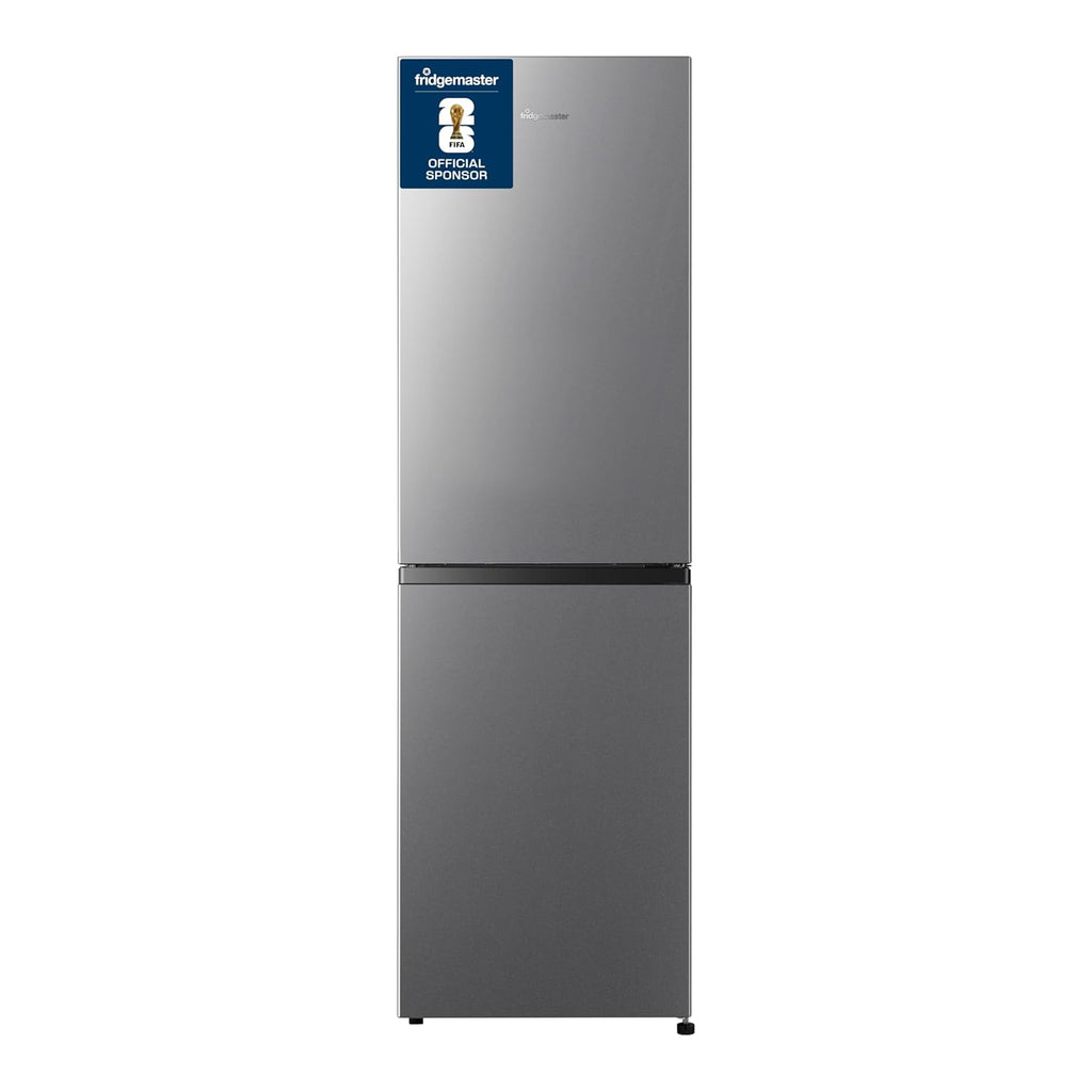 Freestanding Fridge Freezer 252L 50/50 No Frost LED Silver Freestanding Fridge Freezer 252L 50/50 No Frost LED Silver