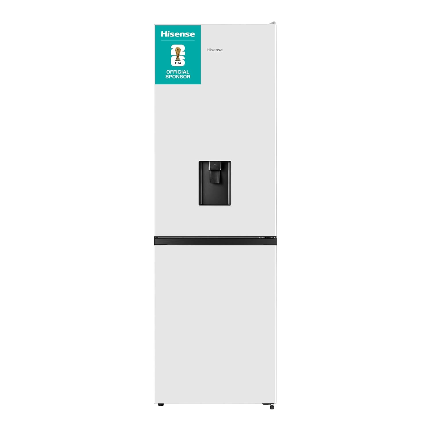 Freestanding Fridge Freezer 304L Total No Frost Water Dispenser White Freestanding Fridge Freezer 304L Total No Frost Water Dispenser White
