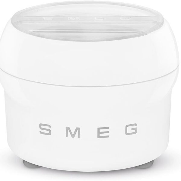 Ice Cream Maker Accessory 1.1L For Smeg Stand Mixer White