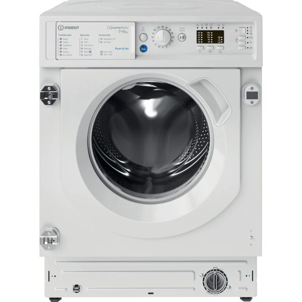 Integrated Washer Dryer 7Kg Wash 5Kg Dry 1400Rpm White