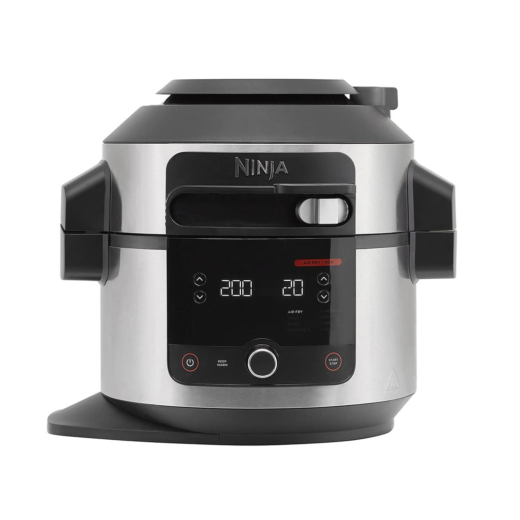 Ninja Foodi 11-in-1 SmartLid Multi-Cooker, 6L, Electric Pressure Cooker & Air Fryer, Layer Mains & Sides with Reversible Rack Ninja Foodi 11-in-1 SmartLid Multi-Cooker, 6L, Electric Pressure Cooker & Air Fryer, Layer Mains & Sides with Reversible Rack