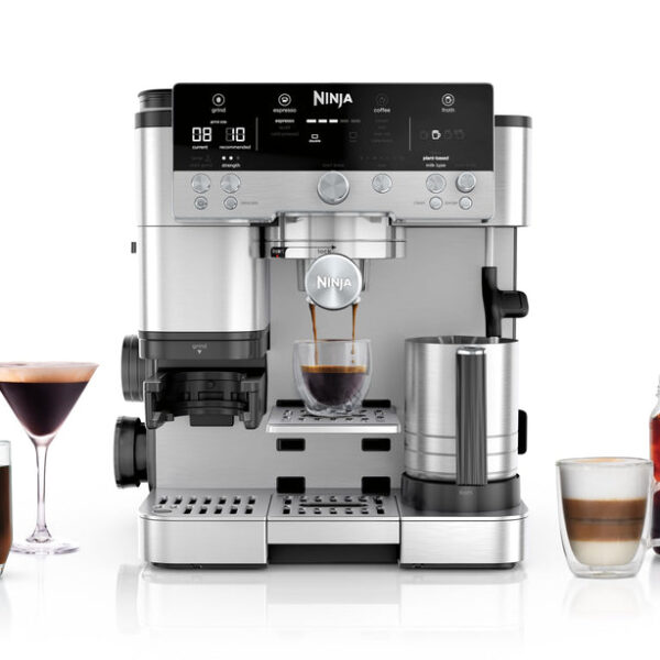 Ninja Luxe Premier 3-in-1 Coffee Machine, Latte, Cappuccino, Cold Brew & Espresso Maker