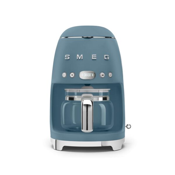 Retro 50s Style 1.4L Drip Coffee Machine Storm Blue
