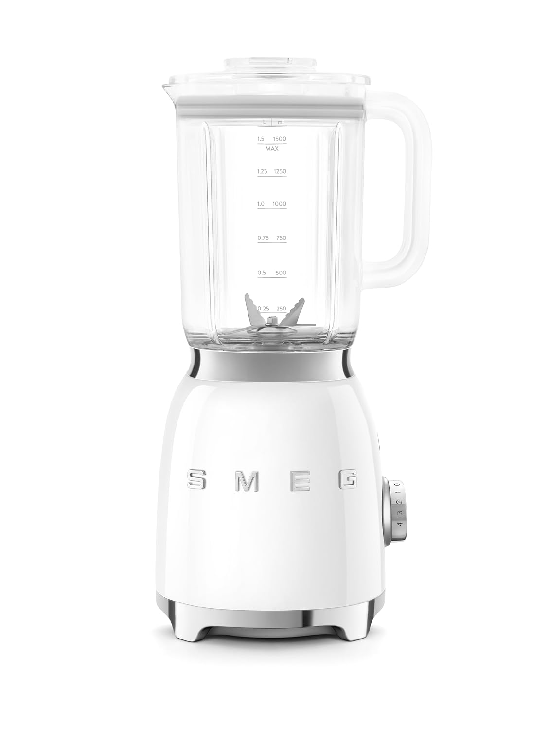 Retro Blender 1.5L 800W 4 Speed 3 Programs White Retro Blender 1.5L 800W 4 Speed 3 Programs White