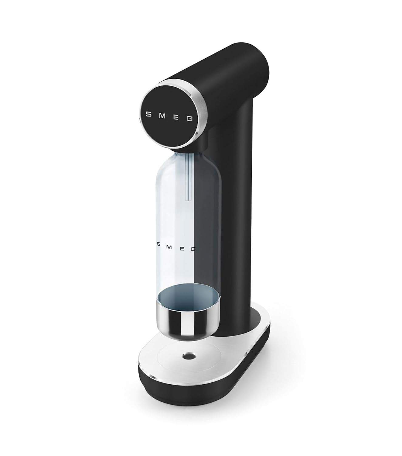 Soda Maker 800ml Manual Carbonation Non-Slip Feet Matte Black Soda Maker 800ml Manual Carbonation Non-Slip Feet Matte Black