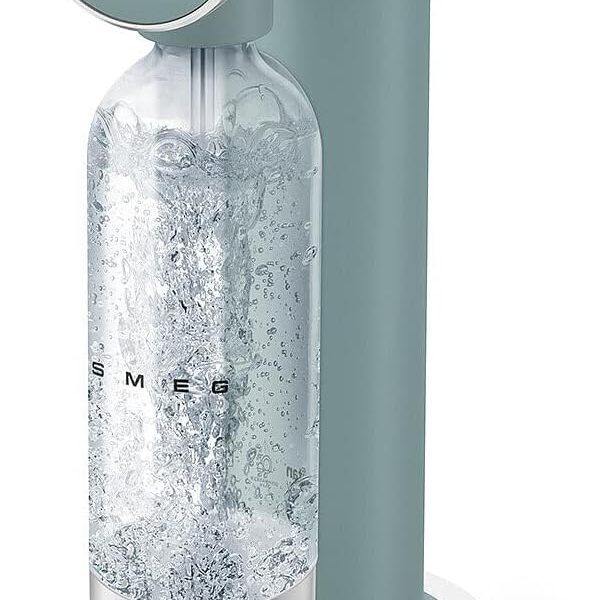 Soda Maker 800ml Non-Slip Feet Space Saving Design Emerald Green