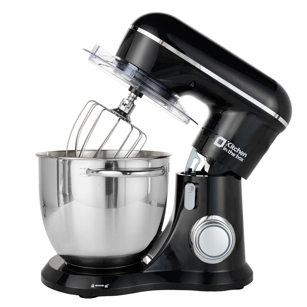 Stand Mixer 1300W 6L 10 Speeds Pulse Function Black Stand Mixer 1300W 6L 10 Speeds Pulse Function Black