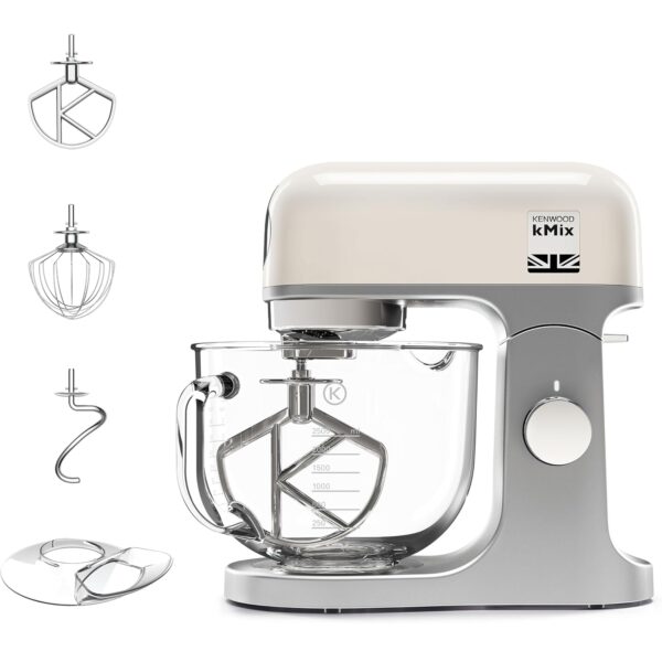 Stand Mixer 5L 1000W 6 Speed Cream