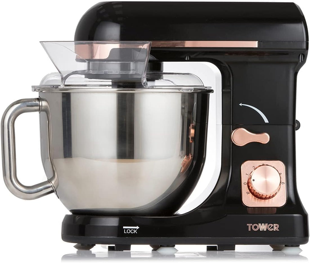 Stand Mixer 5L 6 Speeds Pulse Function 1000W Rose Gold Stand Mixer 5L 6 Speeds Pulse Function 1000W Rose Gold