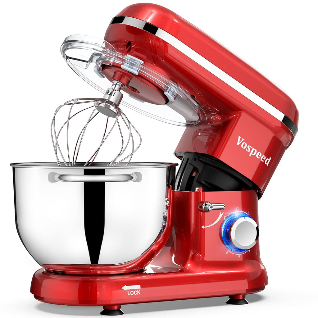Stand Mixer 6.2L 1500W 6 Speed Red Stand Mixer 6.2L 1500W 6 Speed Red