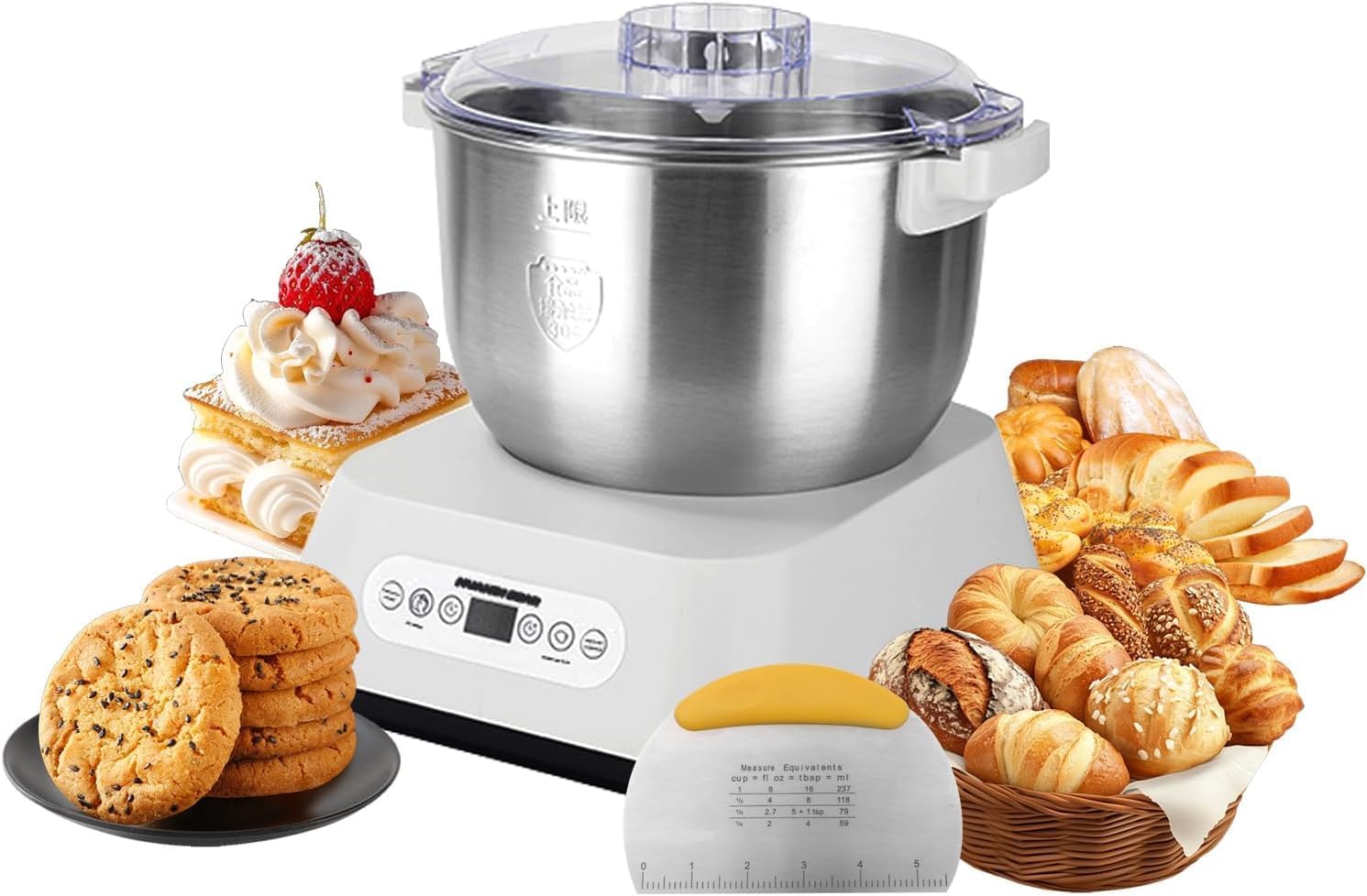 Stand Mixer 7L 1500W Touch Control White Stand Mixer 7L 1500W Touch Control White