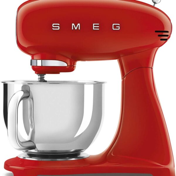 Stand Mixer 800W 4.8L 10 Speeds Planetary Action Stainless Steel Bowl Red