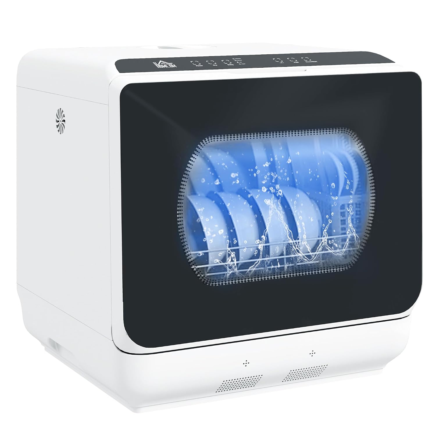 Table Top Dishwasher 6L Built-In Tank 4 Place Settings Touch Control White Table Top Dishwasher 6L Built-In Tank 4 Place Settings Touch Control White
