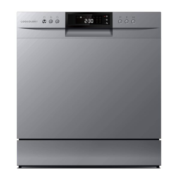 Table Top Dishwasher 8 Place Settings 7 Wash Cycles Silver