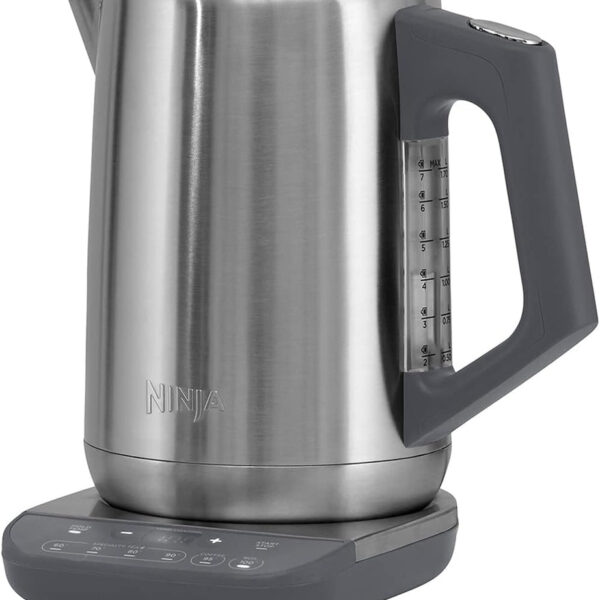 Temperature Control Kettle 1.7L 3000W Rapid Boil Stainless Steel