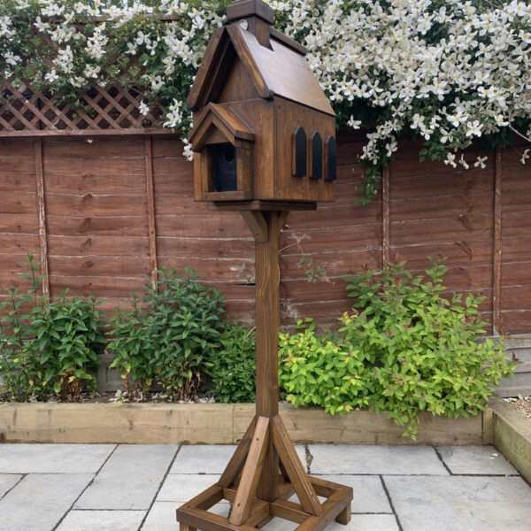 The Church Birdhouse Stand