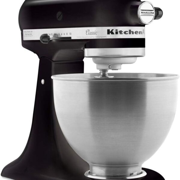 Tilt-Head Stand Mixer 4.3L 10 Speeds Onyx Black